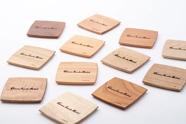 オリジナル木製コースター