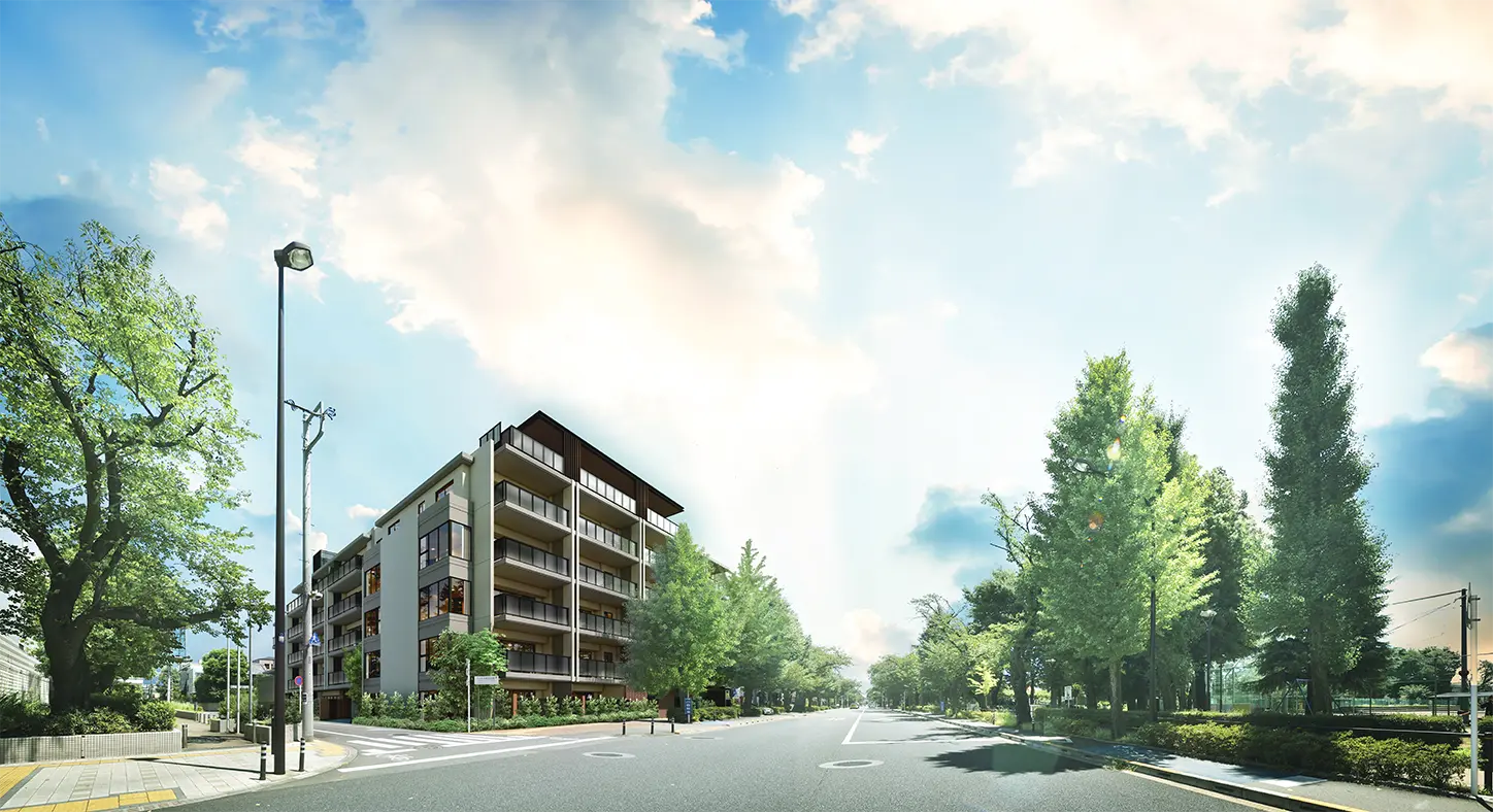 ローレルコート国立さくら通り外観イメージ