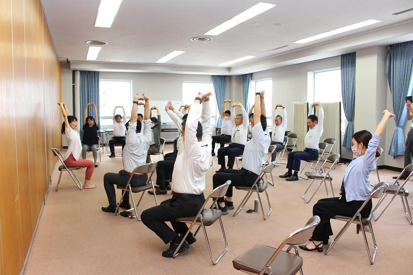 保健師によるヨガ教室