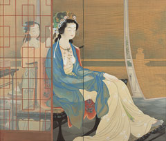 上村松園「楊貴妃」(前期展示)
