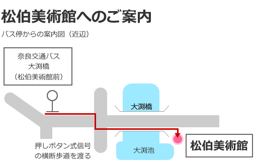 松伯美術館へのご案内