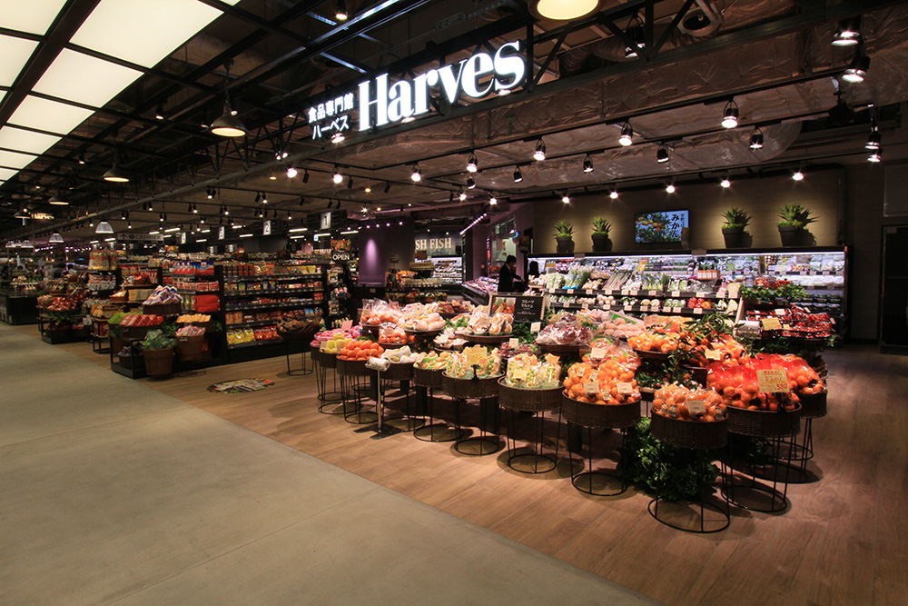 スーパーマーケット「Harves」がLINKS UMEDAに出店